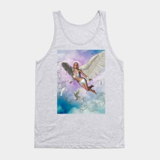 Wonderufl fairy with dove Tank Top